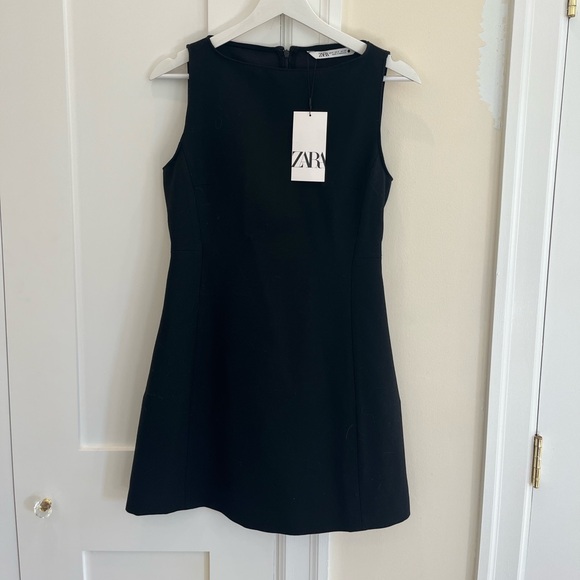 Zara black mini dress NWT - Picture 5 of 8